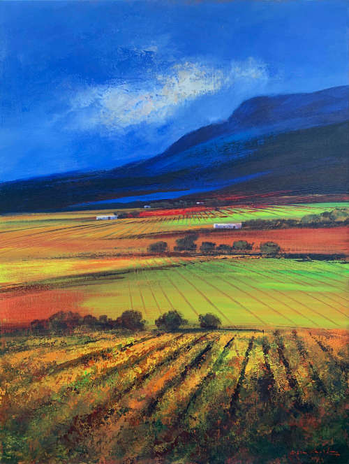 DERRIC VAN RENSBURG - Large Breathtaking work from this SA art icon!