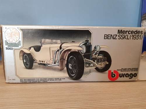 Burago Mercedes Benz SSKL 1931 made in Italy