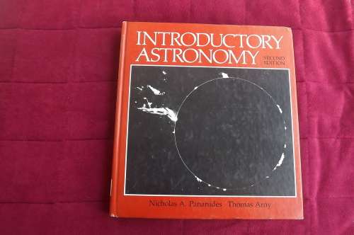 Book- Introductory Astronmy by Thomas Arny.High school pupils