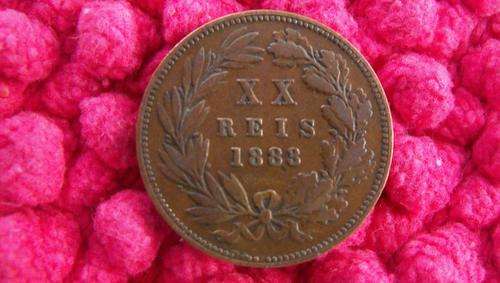 xx Reis Coin - 1883 - Portugal