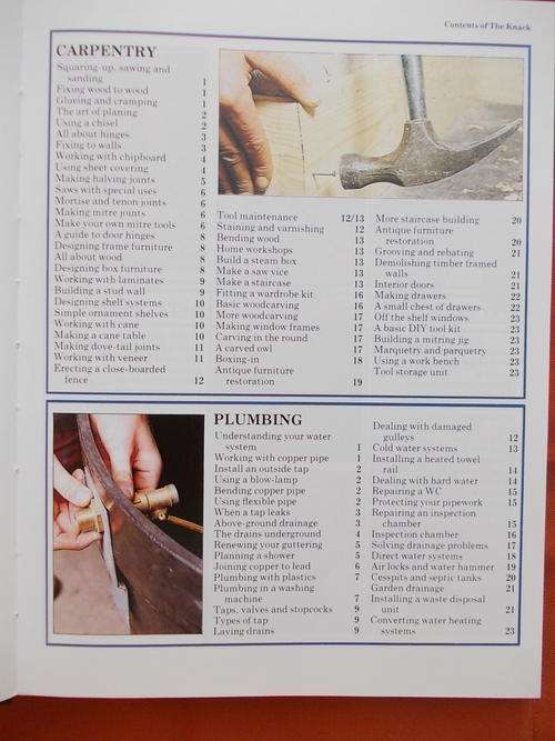 THE KNACK: THE ILLUSTRATED ENCYCLOPEDIA OF HOME IMPROVEMENTS  (24 VOLUMES)