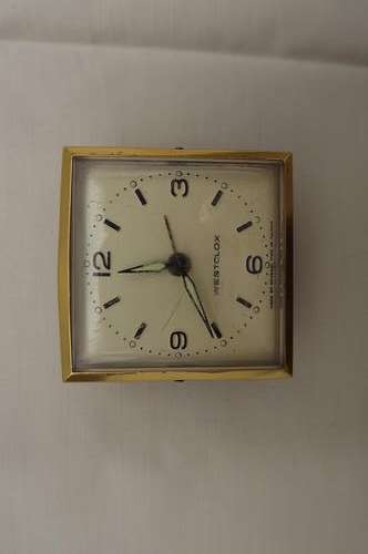 Small Westclox Clock made by General Time - Overwound