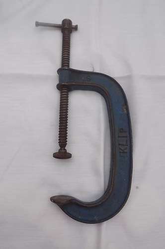 Vintage G Clamp no 6 (155mm) by Klip made in South Africa