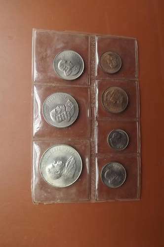 RSA 1967 Collection of Coins with Silver R1