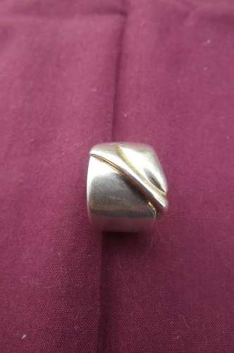 Silver 925 wide band -size10