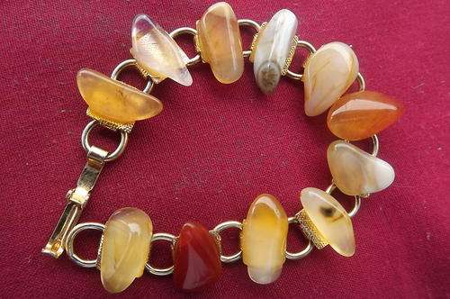 Bracelet with different Gemstones
