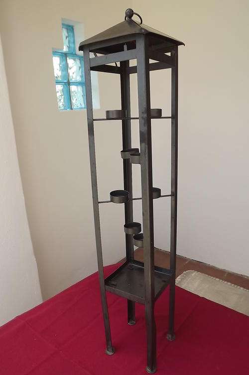 Metal Candle stand taking 8 candles