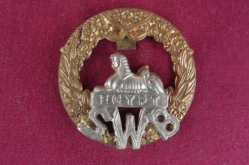 British WW1 Cap Badge South West Borders