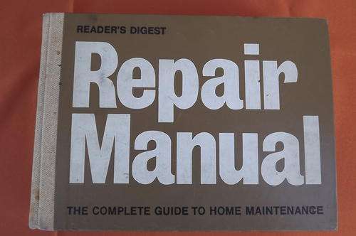 Book - Repair Manual for Home Maintenance