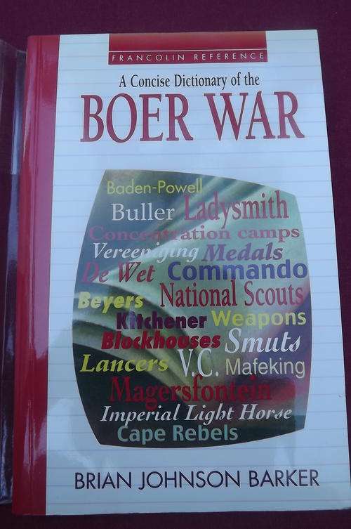 Book - A Concise Dictionary of the Boer War