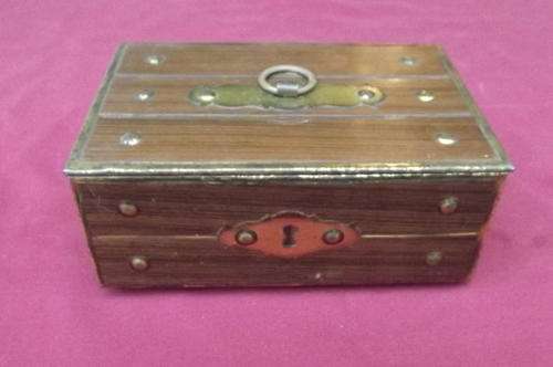 Antique Tin contained Darling Toffees  11x17cm