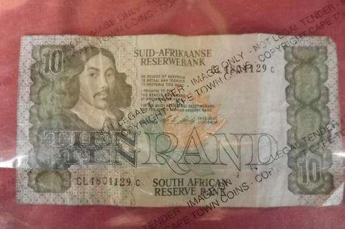 SA Banknote - 1990-1993 R10 - signed CL Stals - Alpha-Numerical numbering