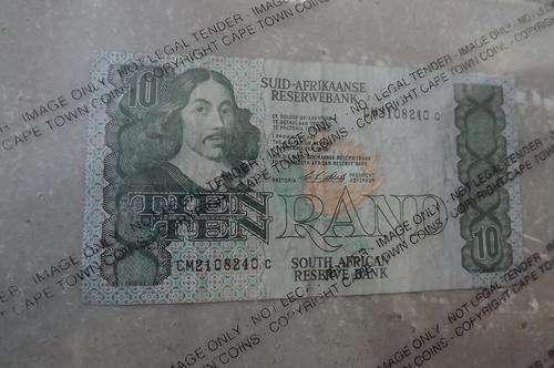 SA R10 Banknote - signed CL Stals - fair condition