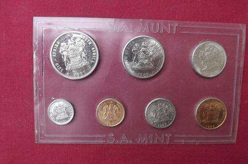South African 1987 UNC SA Mint Pack
