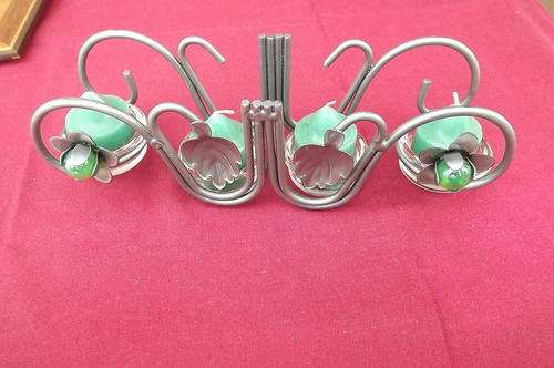 Beautiful Candle Holder - takes 4 candles - can hang against the wall - as new - 26cm