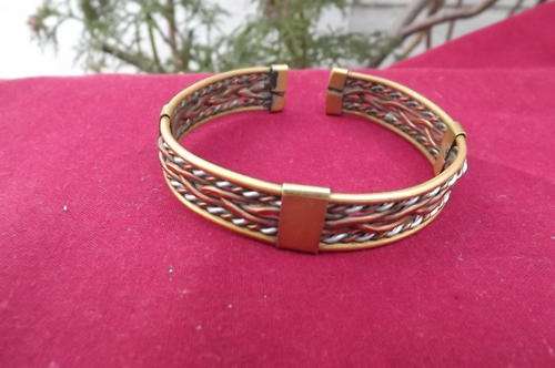 Brass & Copper Bangle