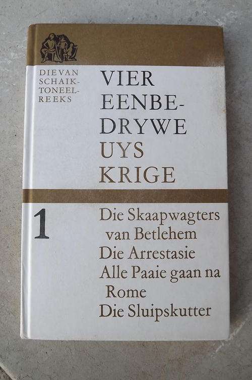 Book - Vier Eenbedrywe van Uys Krige - goeie kondisie