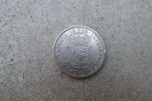 Union of South Africa Half Crown 1952 in VF+ Condition