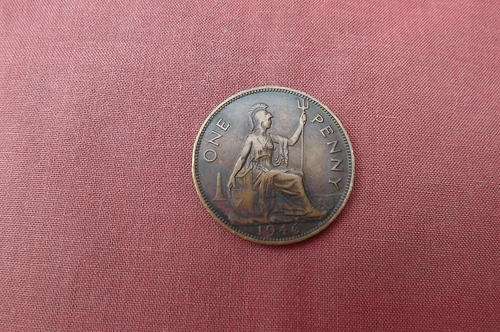 Georgivs VI One Penny 1946 in EF Condition - see scans