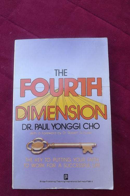 Book - The Fourth Dimension by Dr Paul Yonggi Cho - good condition