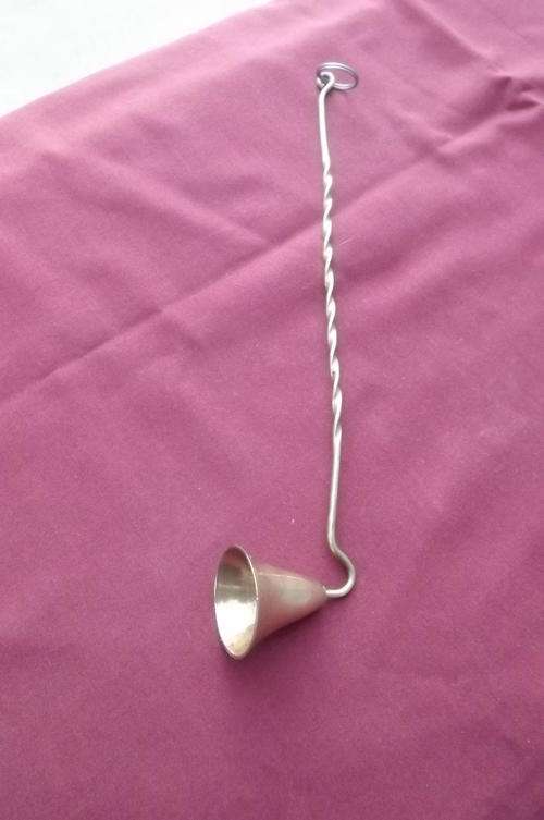 Brass Candle Snuffer - Length 24cm - can be hung up