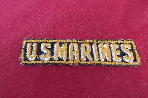 United States Army U.S Marines cloth badge
