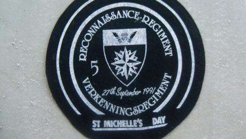 Recce St Michell's Day Badge as per scan