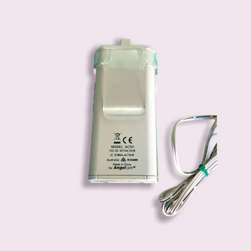 Angelcare AC701 Baby Breathing Movement and Audio Monitor with Touch Screen Display and Wired Sensor