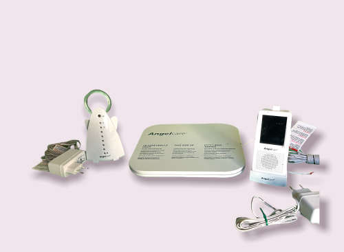 Angelcare AC701 Baby Breathing Movement and Audio Monitor with Touch Screen Display and Wired Sensor