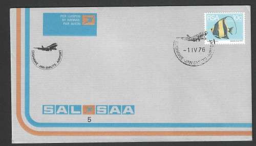 RSA - SAA FLIGHT FIRST DAY COVER NO 5 FDC - * BARGAIN *