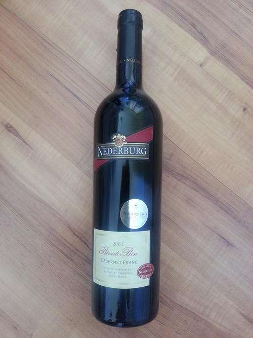Nederburg Carbenet Franc 2001 RARE