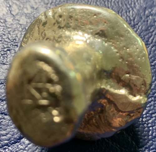 3.84 oz hand poured .999 pure silver Mushroom custom made in the USA with COA. Unique