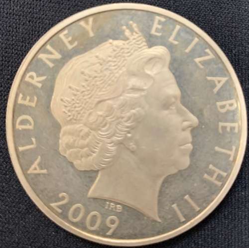 2009 Guernsey Five Pound History of Royal Navy HMS Revenge Coin