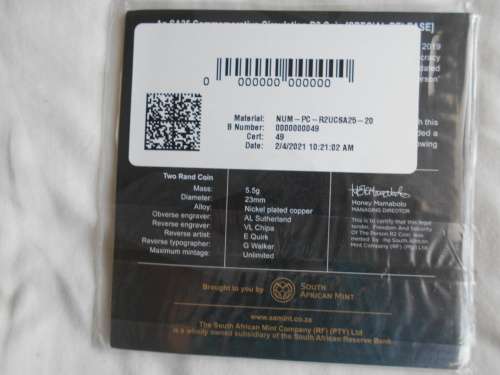 2020 commemorative R2