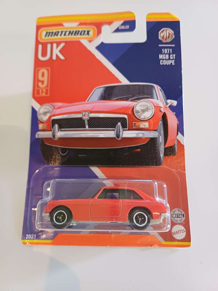 Matchbox 1971 MGB GT COUPE