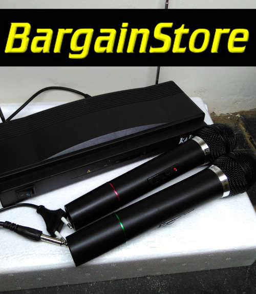 DUAL wireless microphone system