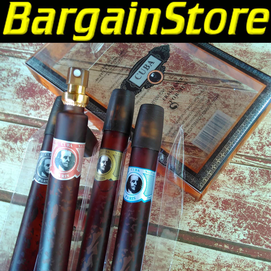 CUBA Cigar look fragrance gift set <LOCAL STOCK>