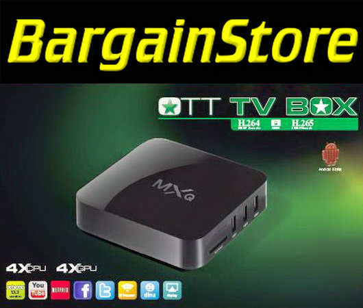 MXQ android smart tv box