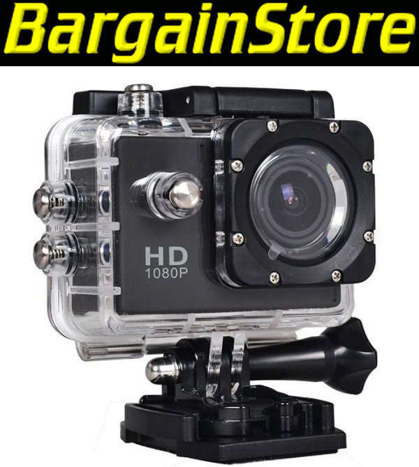 1080p action camera and accesories