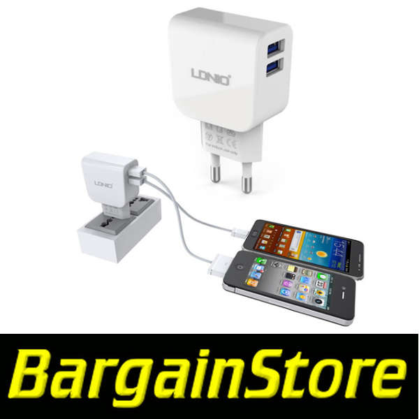 2 USB Port Charger with ios cable