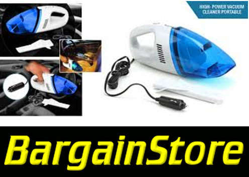 12V Car Lighter Powered Vacuum Cleaner