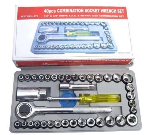 40 Piece Socket Wrench Set