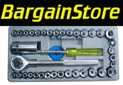 40 Piece Socket Wrench Set