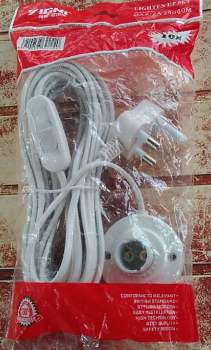 10m Cable Set for Light Bulb