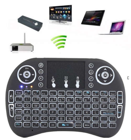 BACKLIT Wireless Remote Keyboard Airmouse