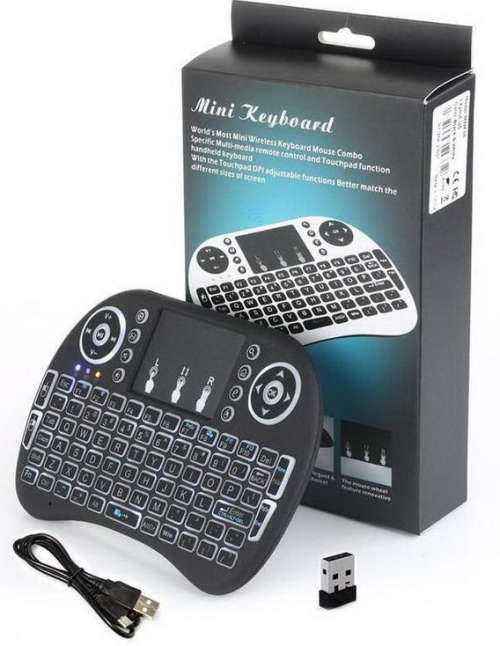 BACKLIT Wireless Remote Keyboard Airmouse