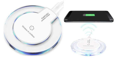 Wireless Charger, Compatible with Qi Standard Smart Phones!