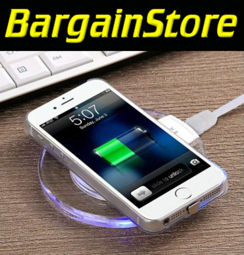 Wireless Charger, Compatible with Qi Standard Smart Phones!