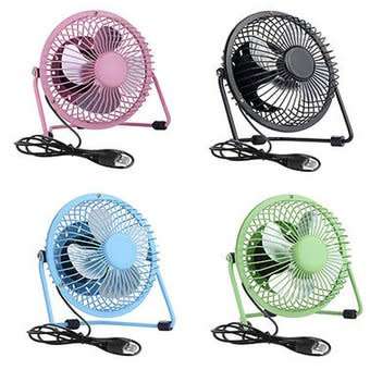 USB Mini Desktop Fan - 3 ON AUCTION