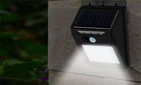 Solar Powered LED Wall Light